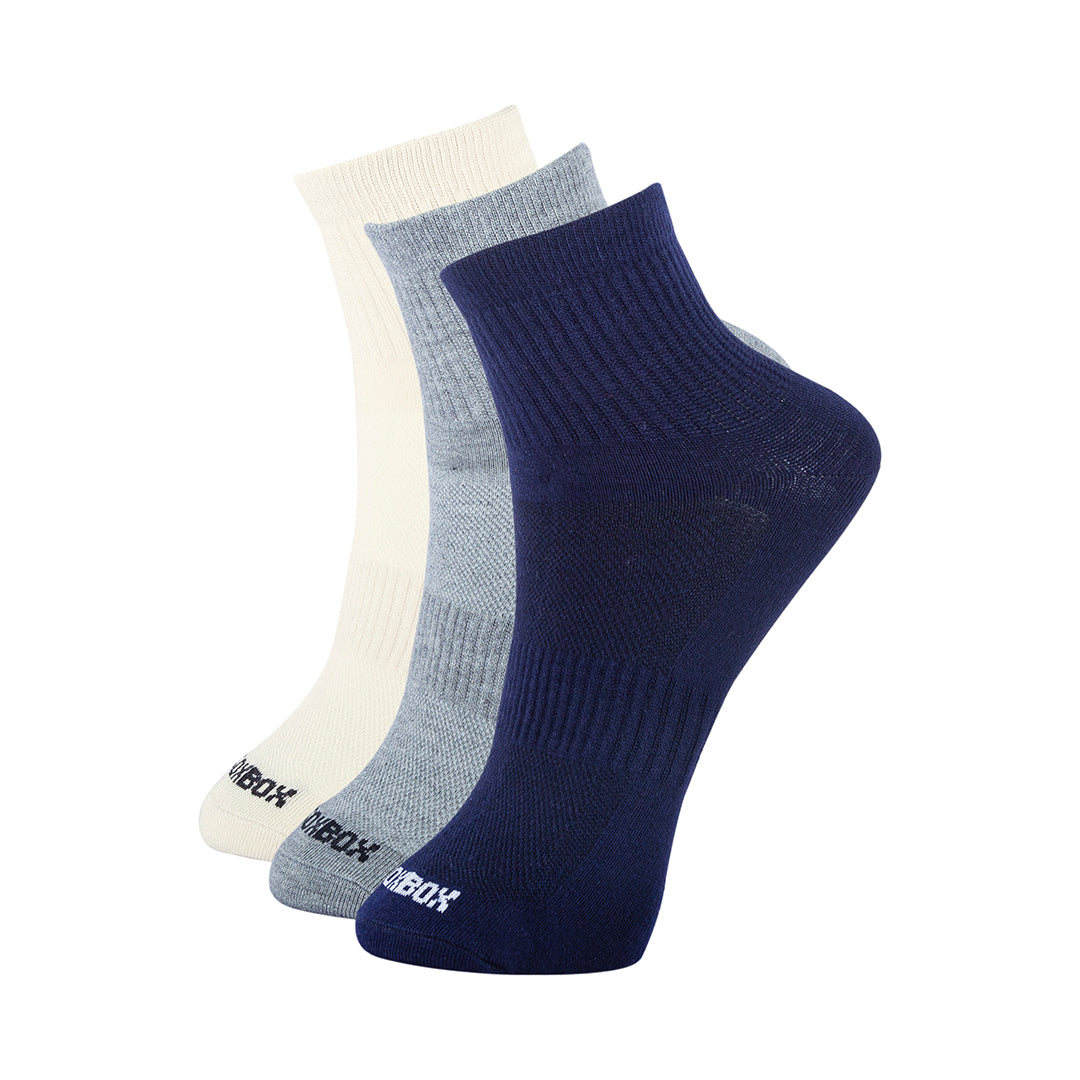 Bamboo Blue Mesh with Band Pack of 3